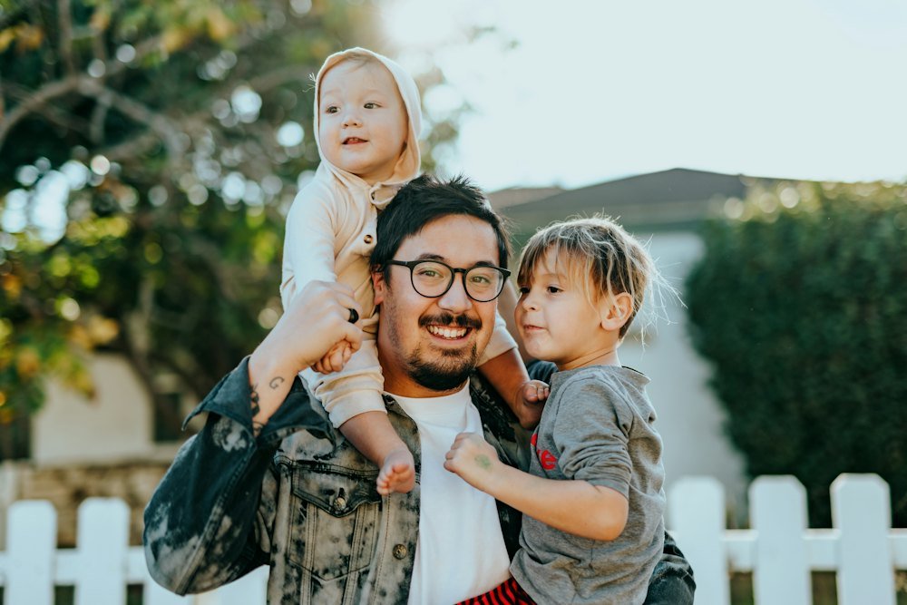 Happy family in a pest free home